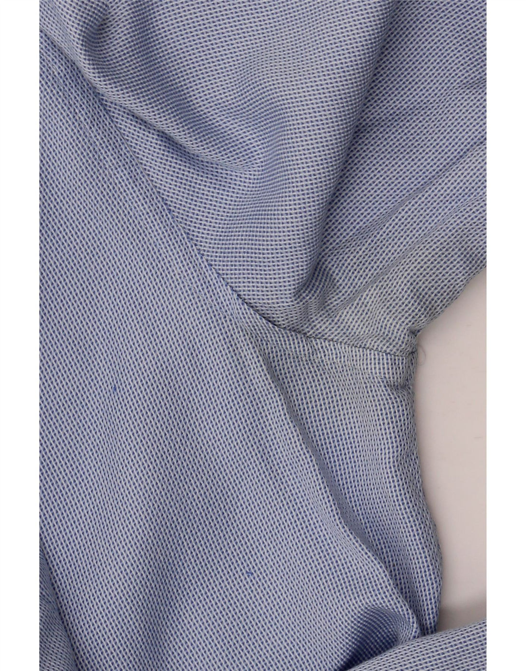 Camicia Zara da uomo slim fit piccola in cotone maculato blu