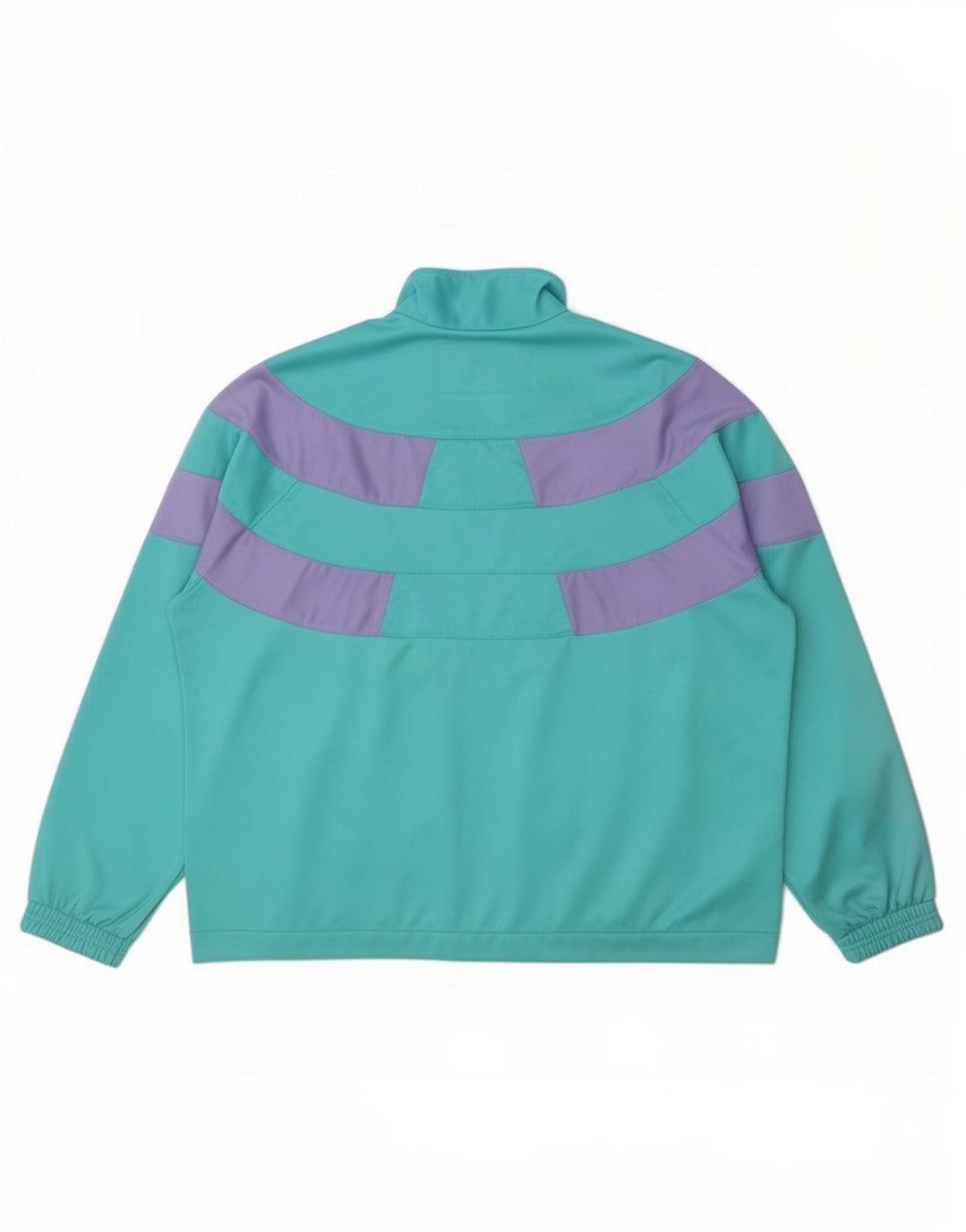 Giacca da tuta da donna Diadora IT 46 Large Turchese Colourblock