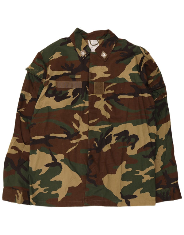 Giacca militare vintage da uomo EU 54 2XL Verde militare mimetico