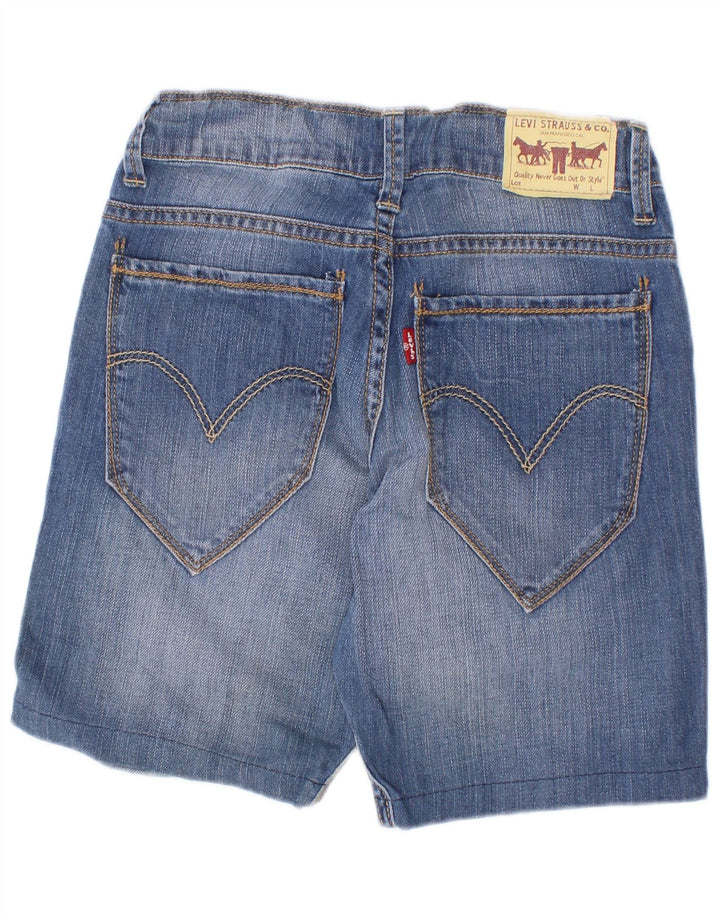 Pantaloncini di jeans Levi's per ragazzi 9-10 anni W22 Blu Cotone