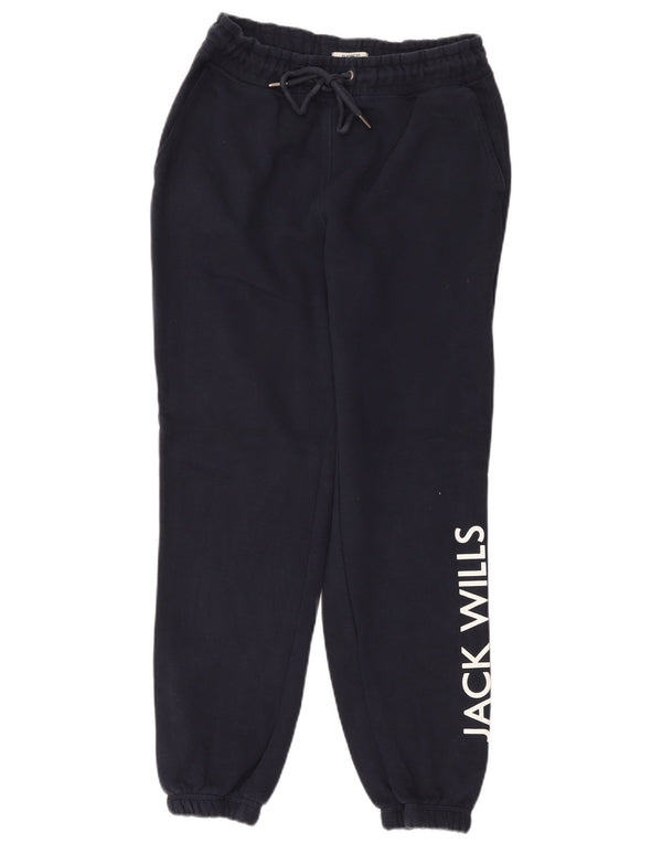 Pantaloni da tuta con grafica da uomo Jack Wills Joggers medio blu navy