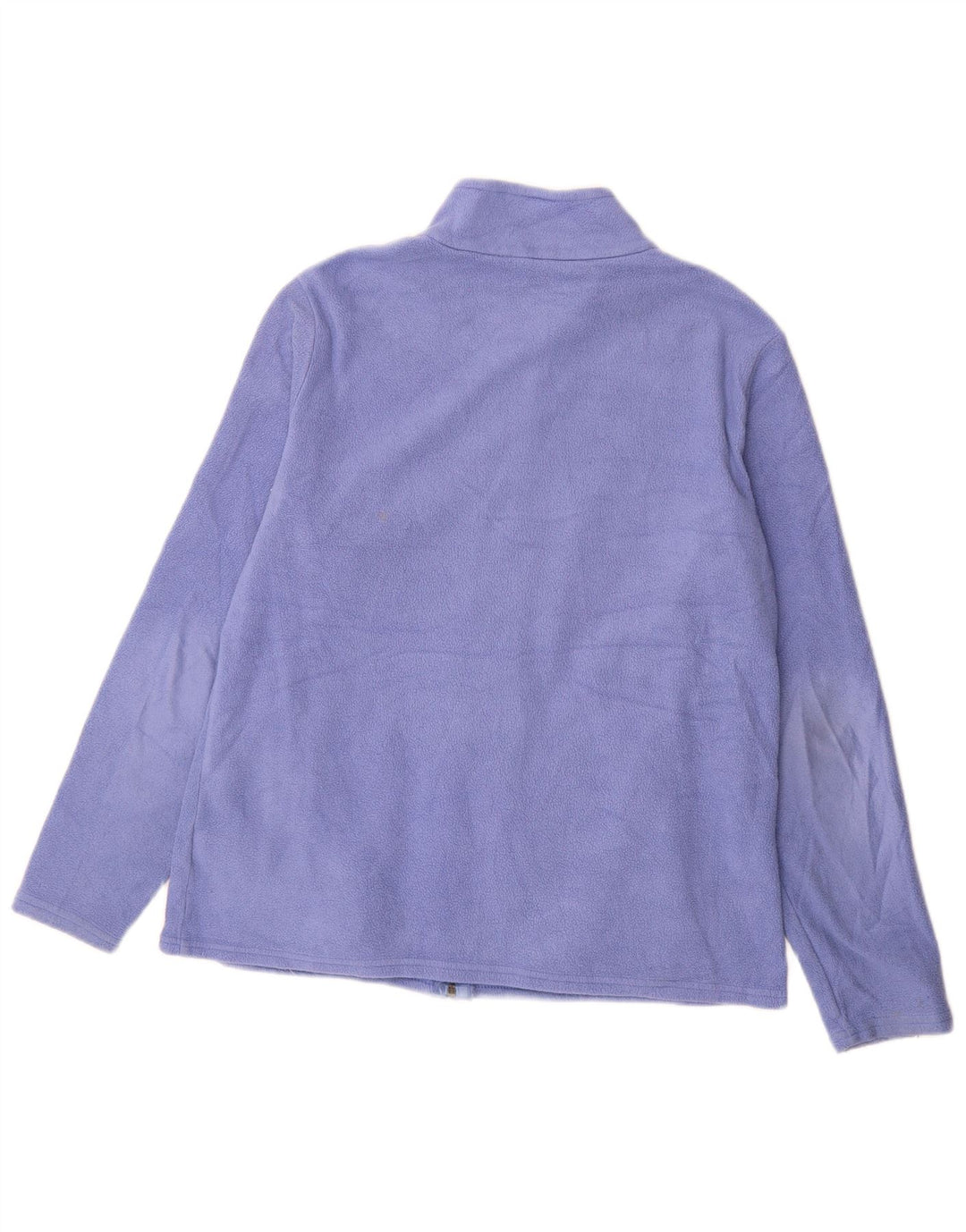 Giacca in pile da donna Marks & Spencer UK 16 Large Viola Poliestere