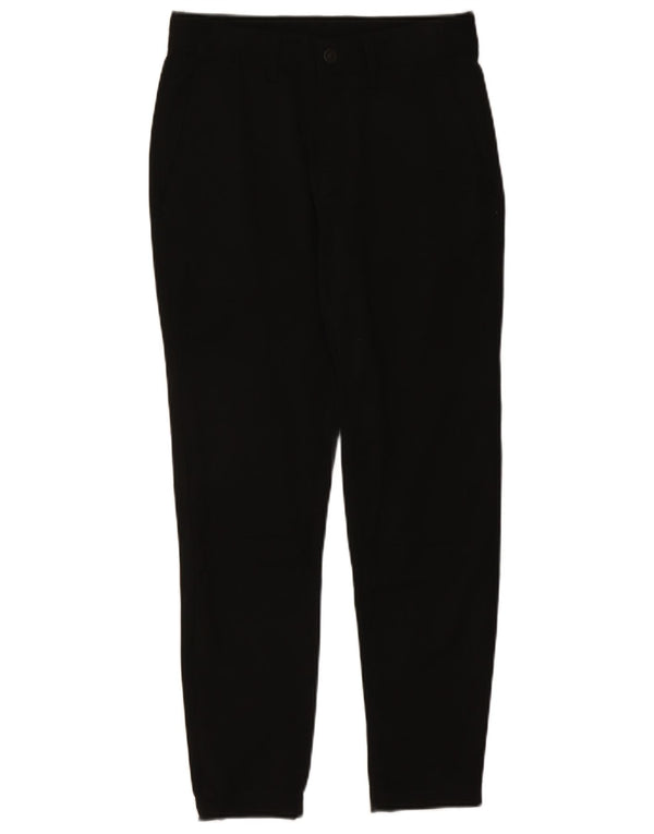 Pantaloni chino slim da uomo Zara EU 36 XS W29 L27 poliestere nero