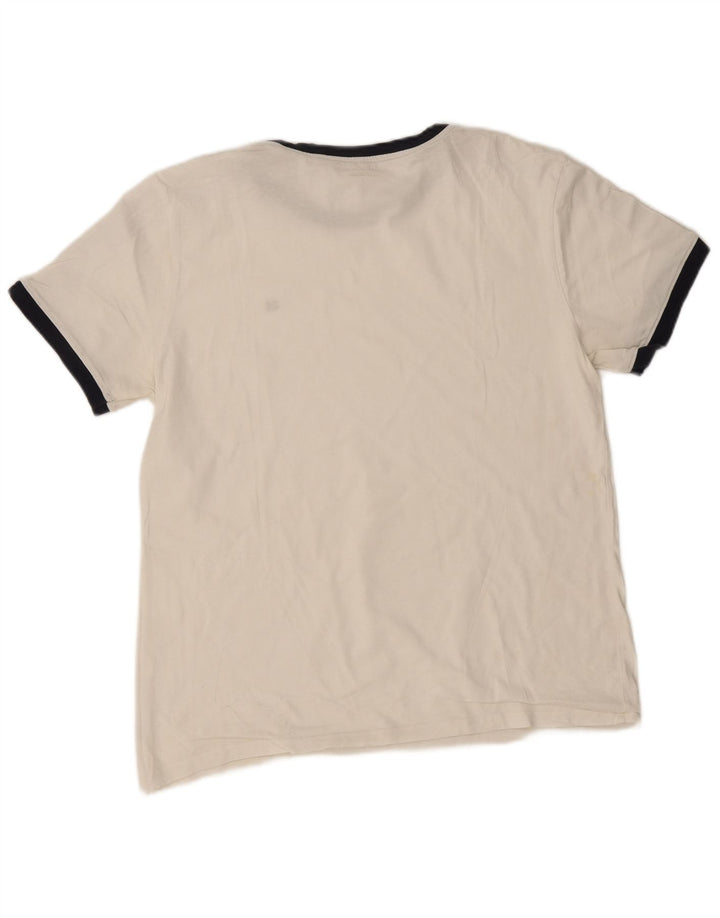 T-shirt grafica da uomo Tommy Hilfiger Top Large White Colourblock