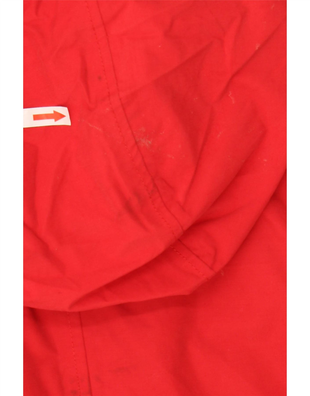 Impermeabile con cappuccio da donna Joules UK 14 cotone rosso medio