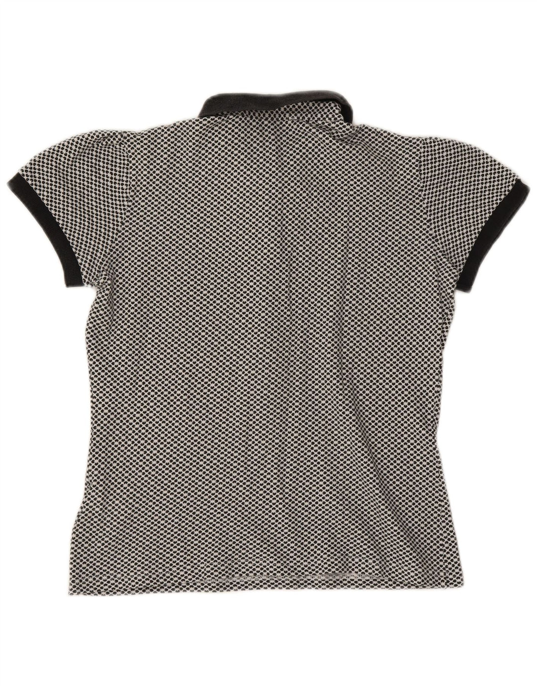 Polo da donna FRED PERRY UK 12 cotone floreale blu navy medio