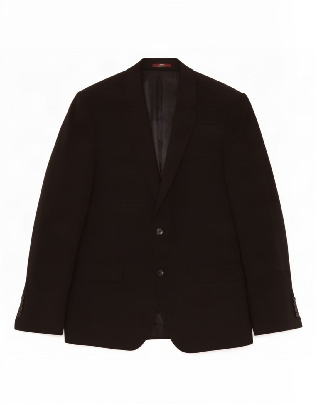 Giacca blazer a 2 bottoni Marks & Spencer da uomo UK 42 grande lana nera