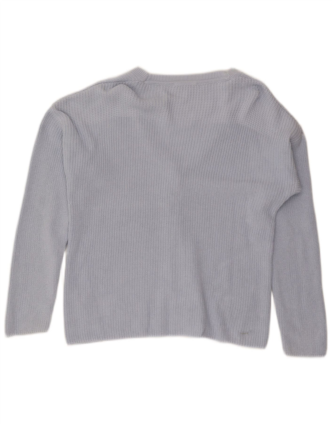 Maglione cardigan da donna Tommy Hilfiger UK 14 Cotone blu medio