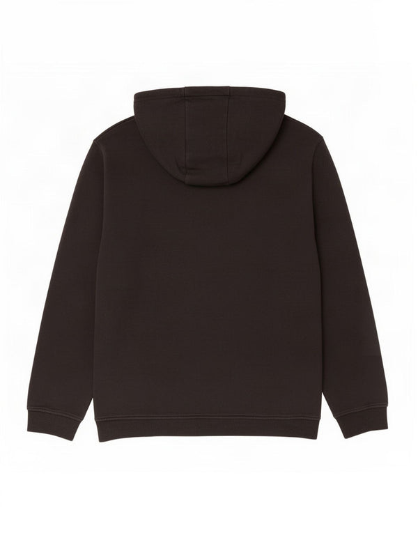 Felpa con cappuccio grafica da uomo Adidas Large in cotone nero