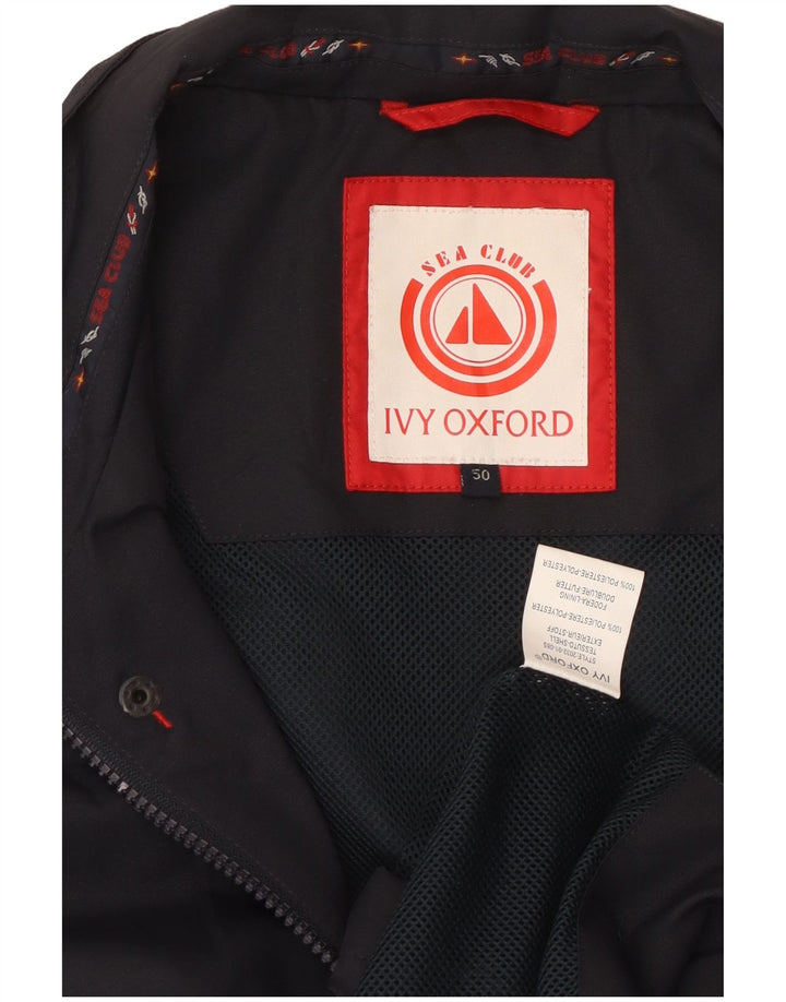 Giacca a vento da uomo IVY OXFORD IT 50 Large poliestere blu navy