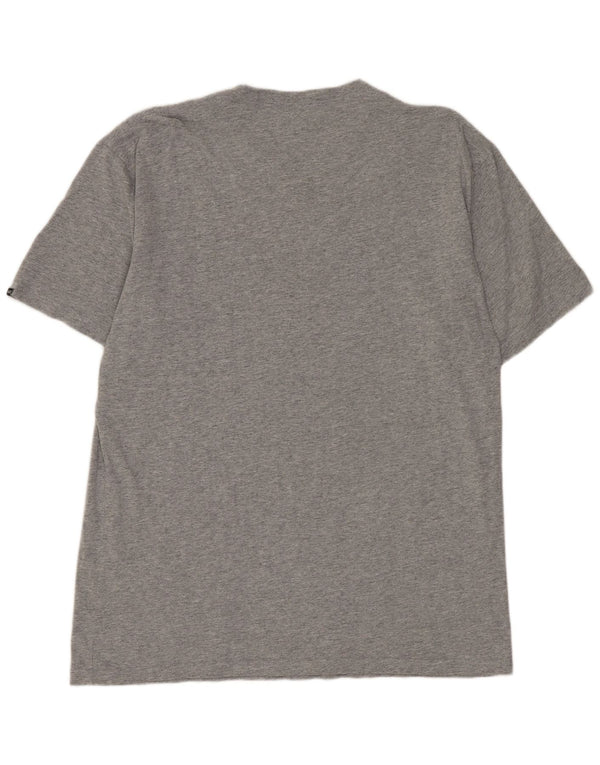 T-shirt da uomo dalla vestibilità classica VANS, taglia grande, in cotone chiazzato grigio