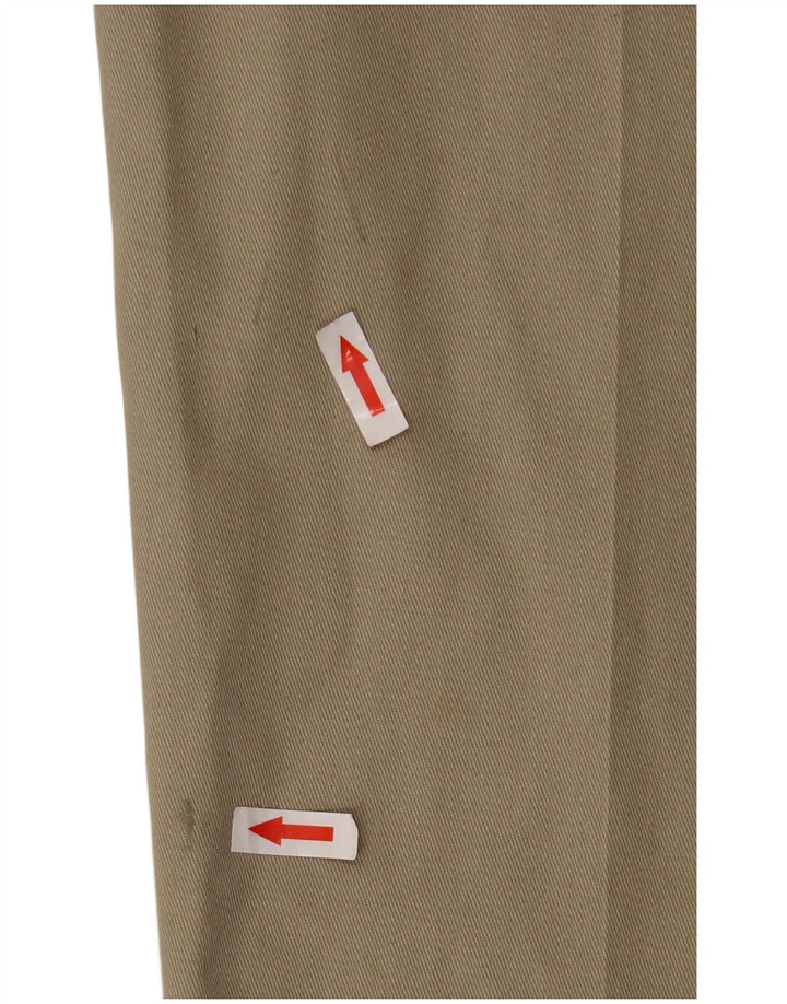 Pantaloni chino da uomo con pegging Farah W38 L31 in cotone beige