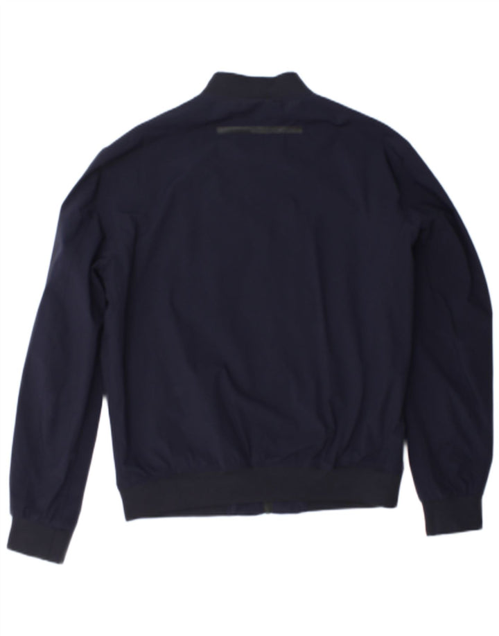Giubbotto bomber da uomo Zara UK 40 grande blu navy