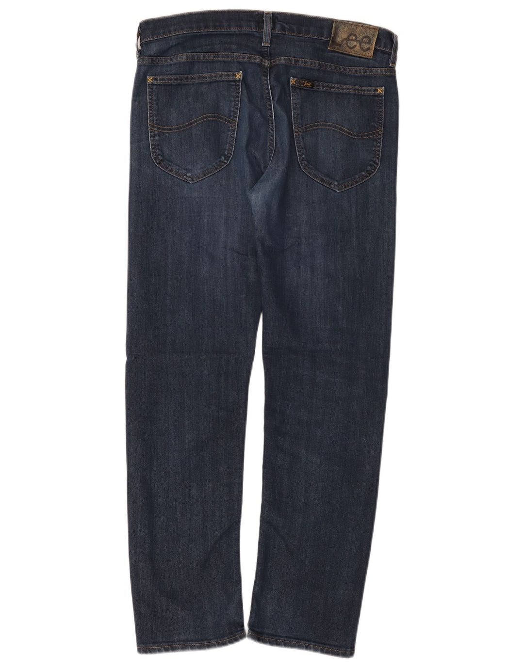 Jeans dritti Lee Daren da donna W33 L30 cotone blu navy