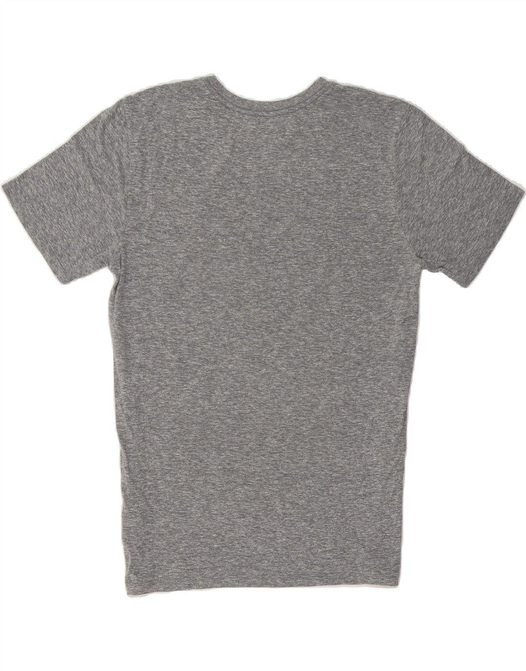 HURLEY Mens Graphic T-Shirt Top Medium Grey Flecked Polyester Vintage Hurley and Second-Hand Hurley from Messina Hembry 