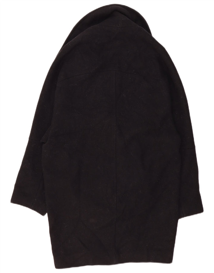 Cappotto doppiopetto oversize da donna Zara UK 6 XS Nero