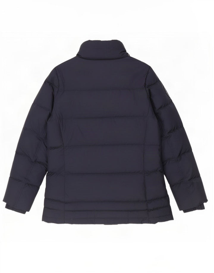 Giacca imbottita da donna Tommy Hilfiger UK 16 grande poliestere blu navy