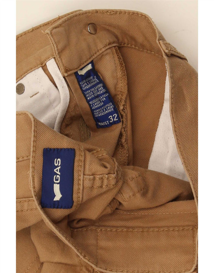 Pantaloni Cropped Gas Uomo W32 L24 Beige