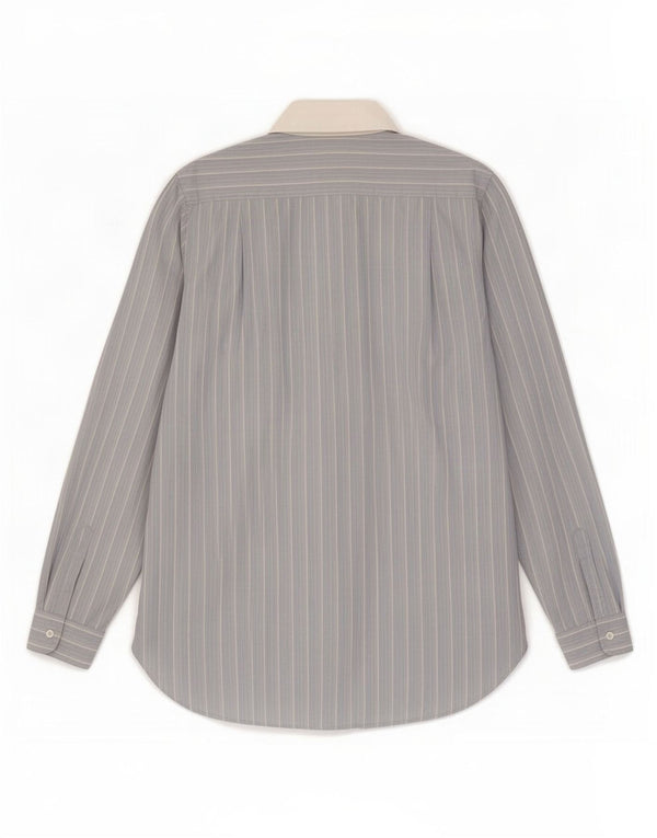 Camicia pullover da donna Ralph Lauren US 6 cotone a righe blu medio