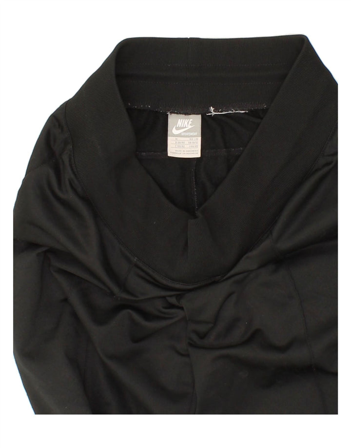 NIKE Womens Tracksuit Trousers UK 10/12 Medium Black Vintage Nike and Second-Hand Nike from Messina Hembry 