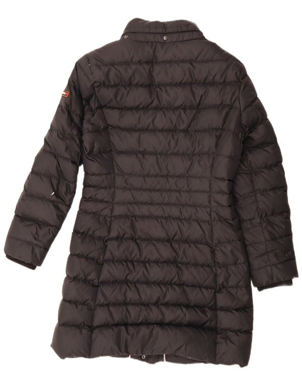 Cappotto imbottito da donna Tommy Hilfiger UK 16 grande poliestere nero