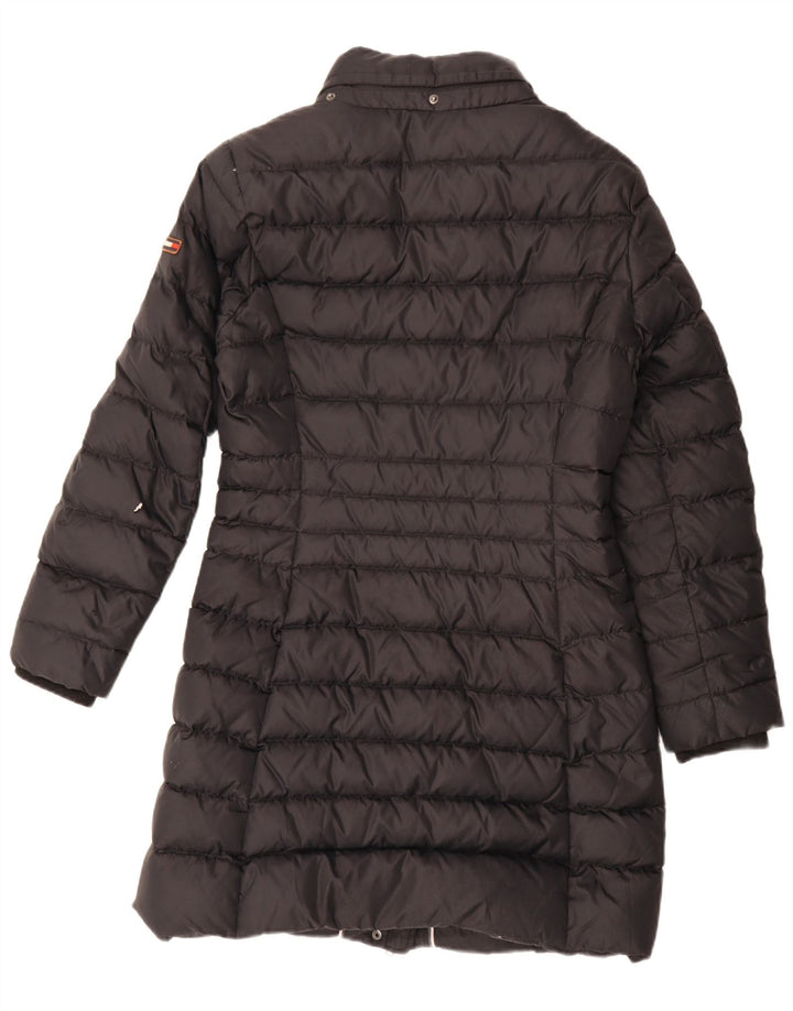 Cappotto imbottito da donna Tommy Hilfiger UK 16 grande poliestere nero