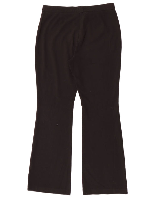 Pantaloni casual Bootcut da donna Marks & Spencer UK 12 medi W30 L31 neri