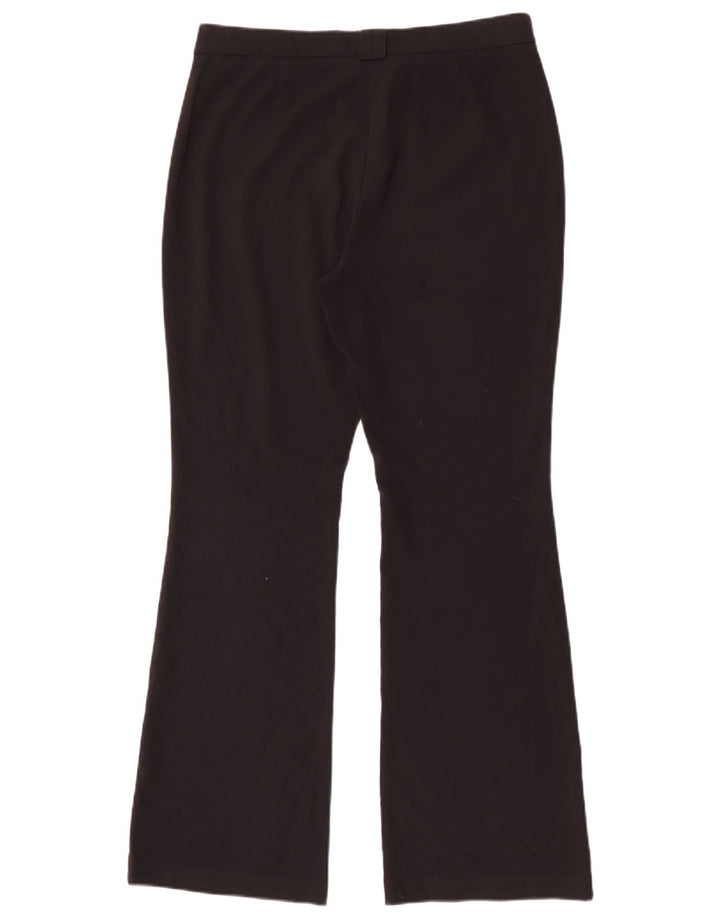 Pantaloni casual Bootcut da donna Marks & Spencer UK 12 medi W30 L31 neri