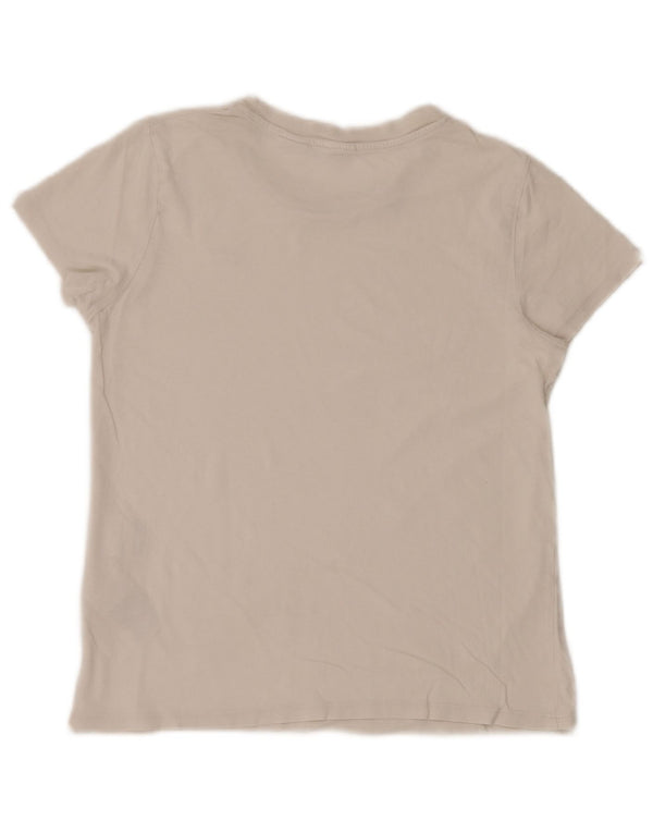 T-shirt da donna Levi's Top UK 8 piccola in cotone bianco