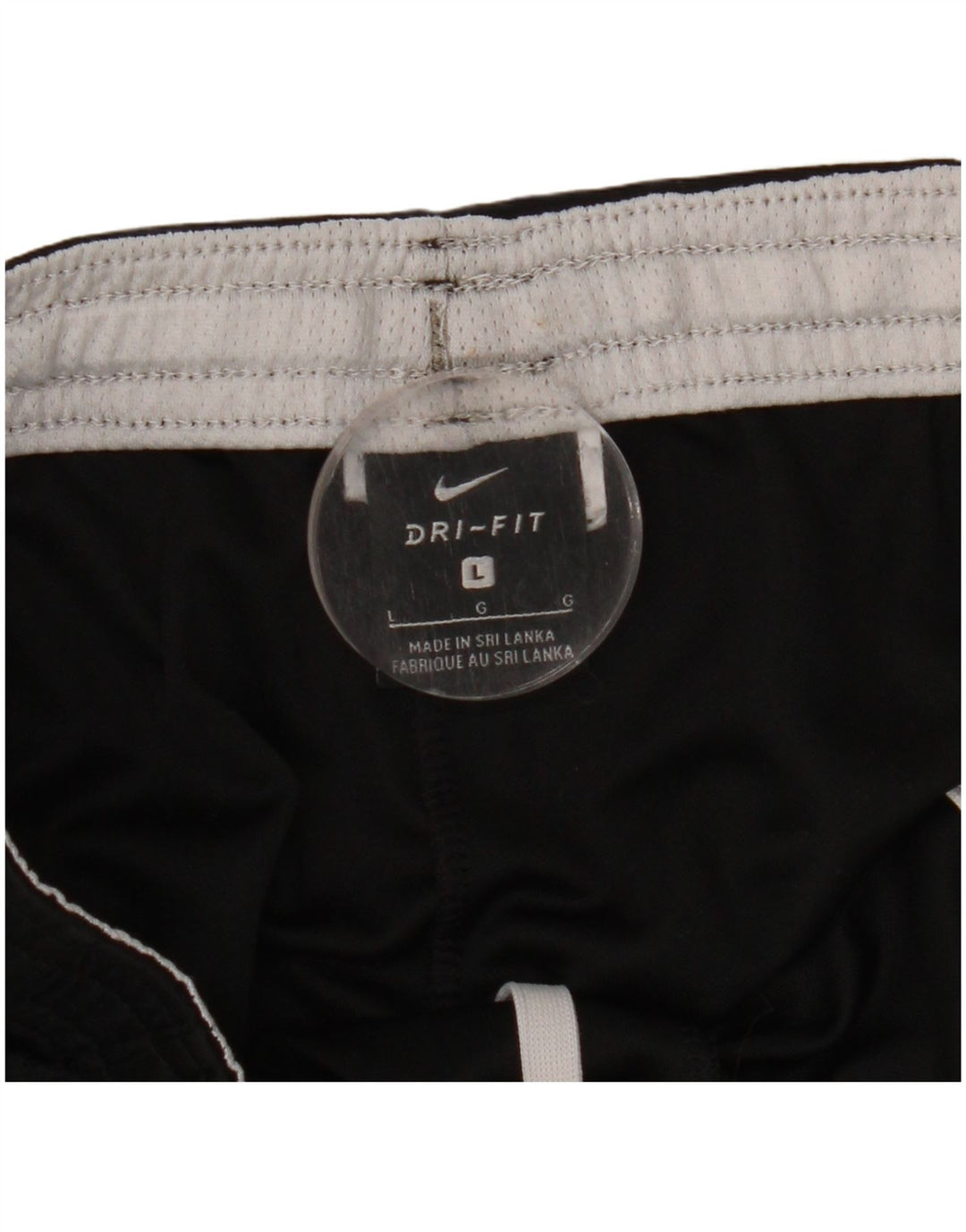 Pantaloncini sportivi NIKE Dri Fit da uomo grandi neri