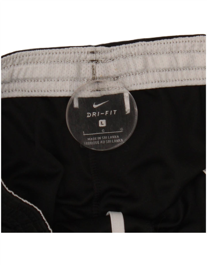 Pantaloncini sportivi NIKE Dri Fit da uomo grandi neri