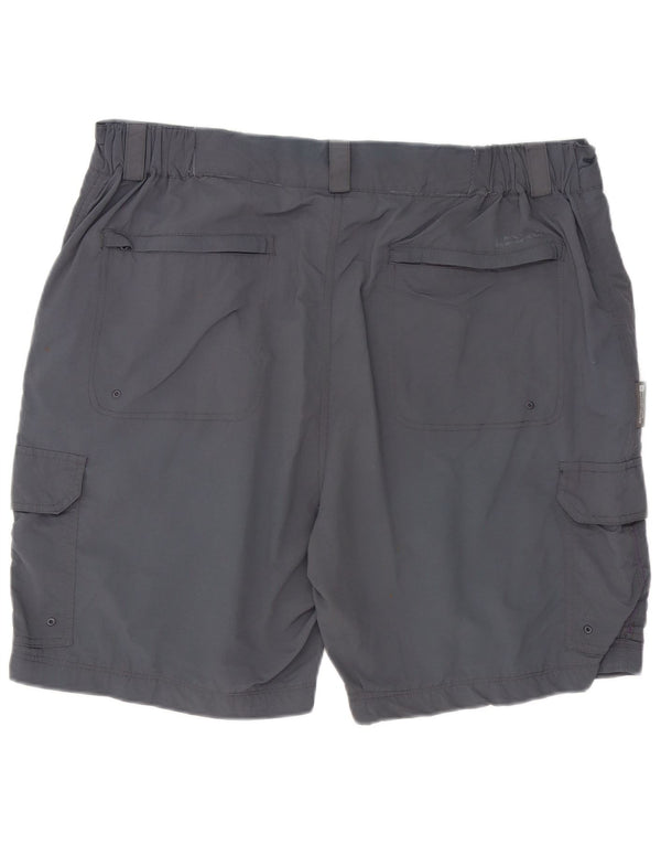 Pantaloncini cargo da uomo Mountain Warehouse W40 XL in nylon grigio