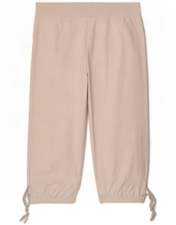 Champion Pantaloni tuta da donna Capri Joggers UK 18 XL Cotone bianco