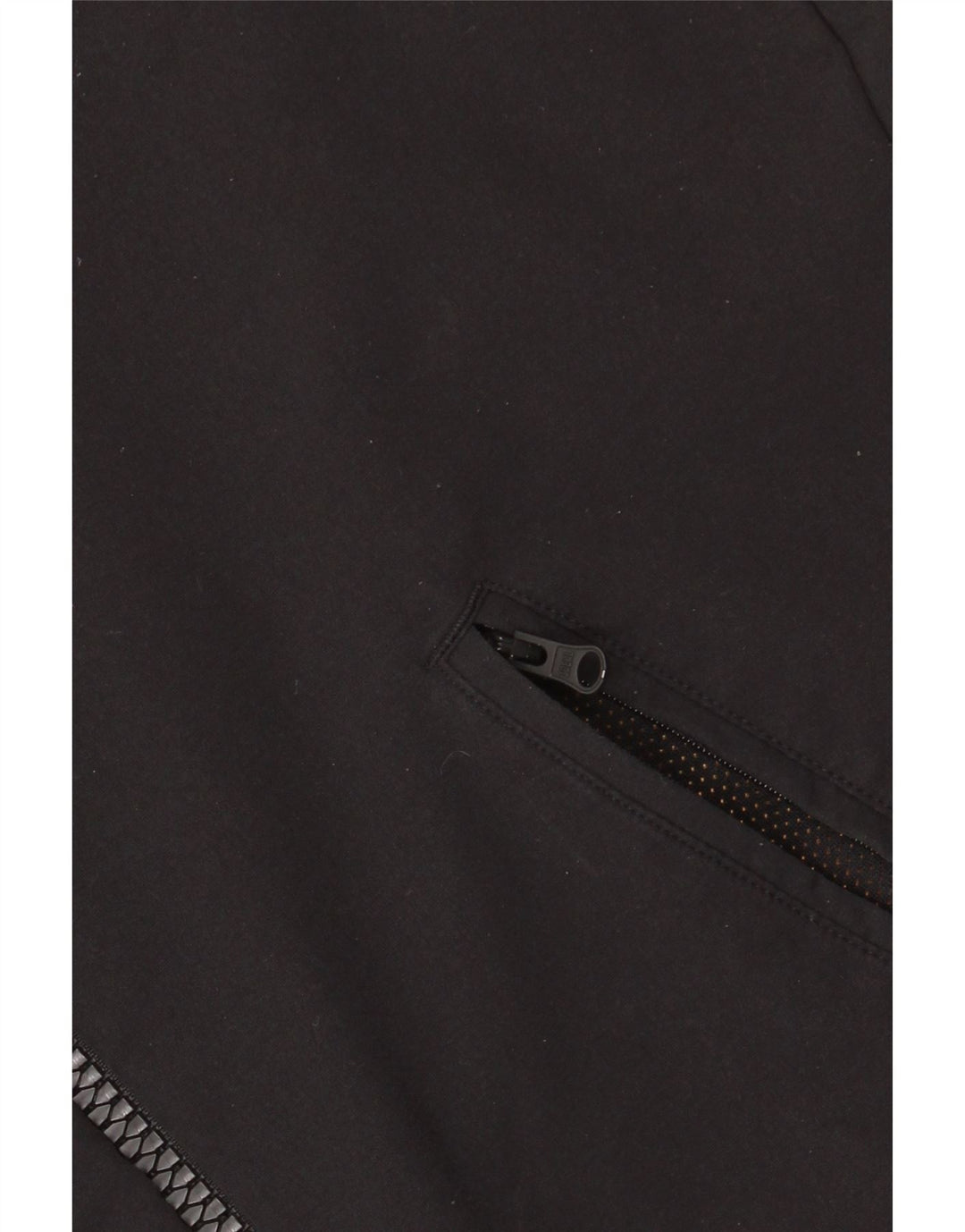 Giacca da ginnastica grafica da uomo ADIDAS piccola in nylon color block nero