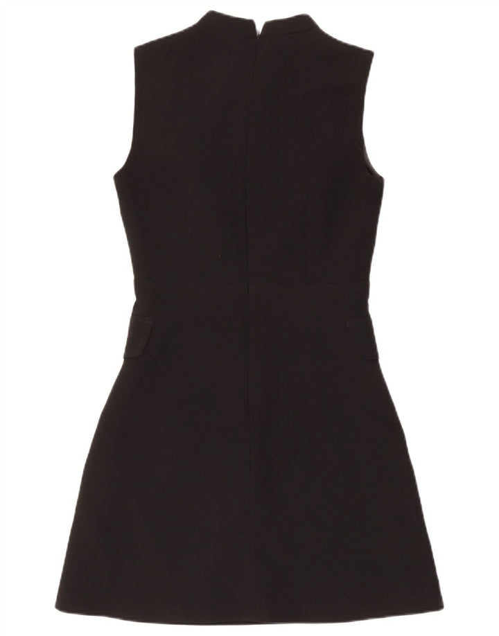 Abito tubino senza maniche da donna Oasis UK 8 piccolo poliestere nero