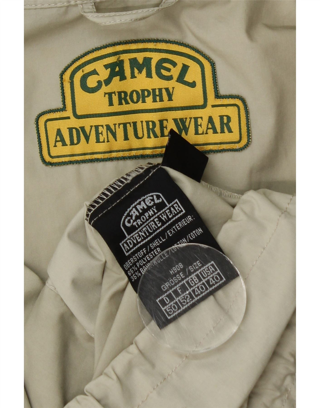 Giacca utility da uomo Camel UK 40 Large Beige Poliestere