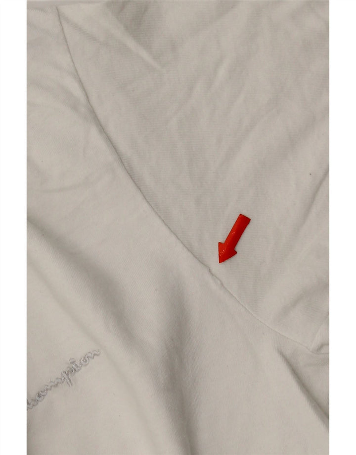 T-shirt da uomo Champion Top piccola bianca