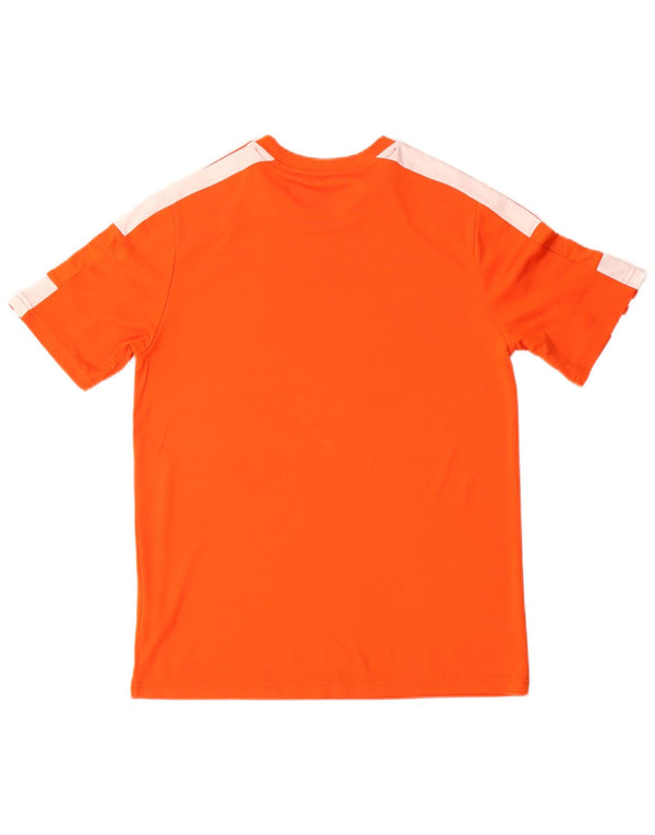 Maglietta Adidas Aeroready Graphic da bambino 13-14 anni in poliestere arancione