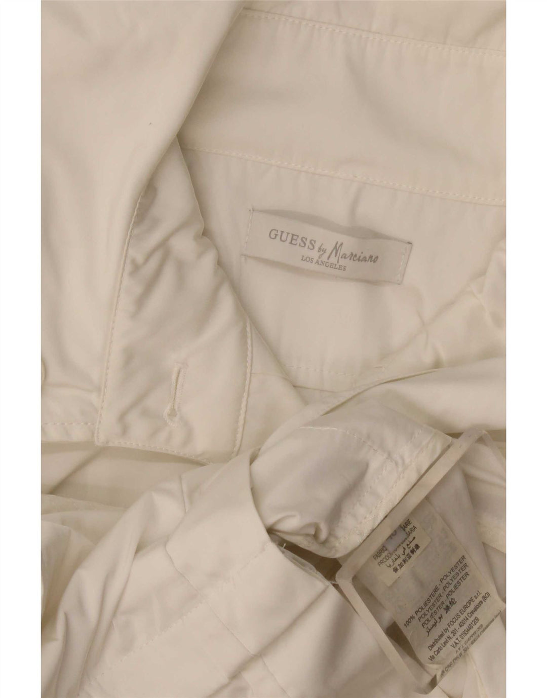 Trench da donna Guess By Marciano IT 40 Small Poliestere bianco