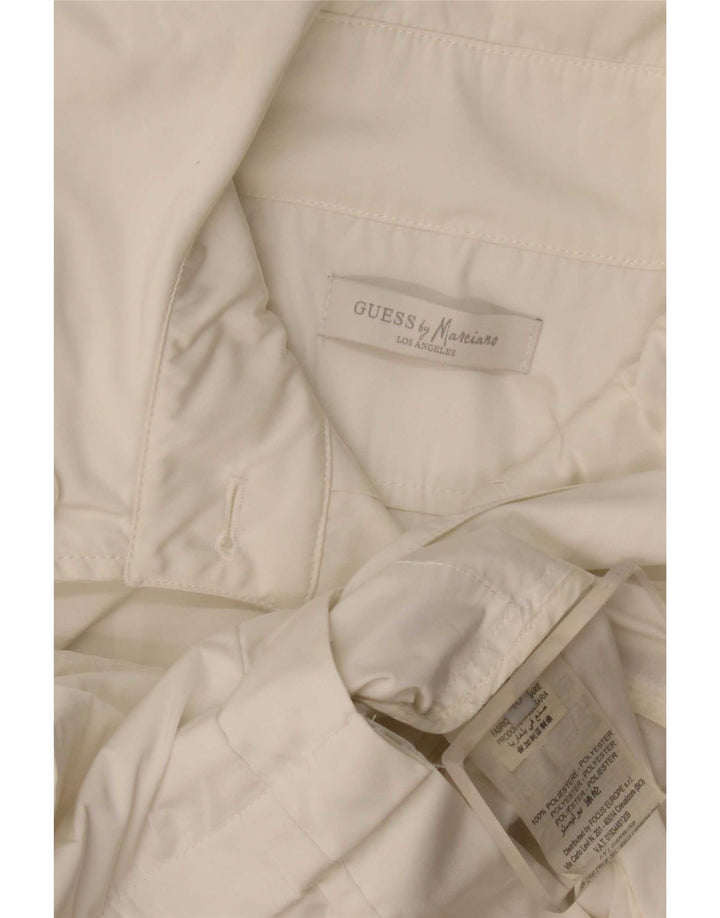 Trench da donna Guess By Marciano IT 40 Small Poliestere bianco