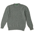 Maglione maglione girocollo da donna Benetton UK 14 Lana verde medio