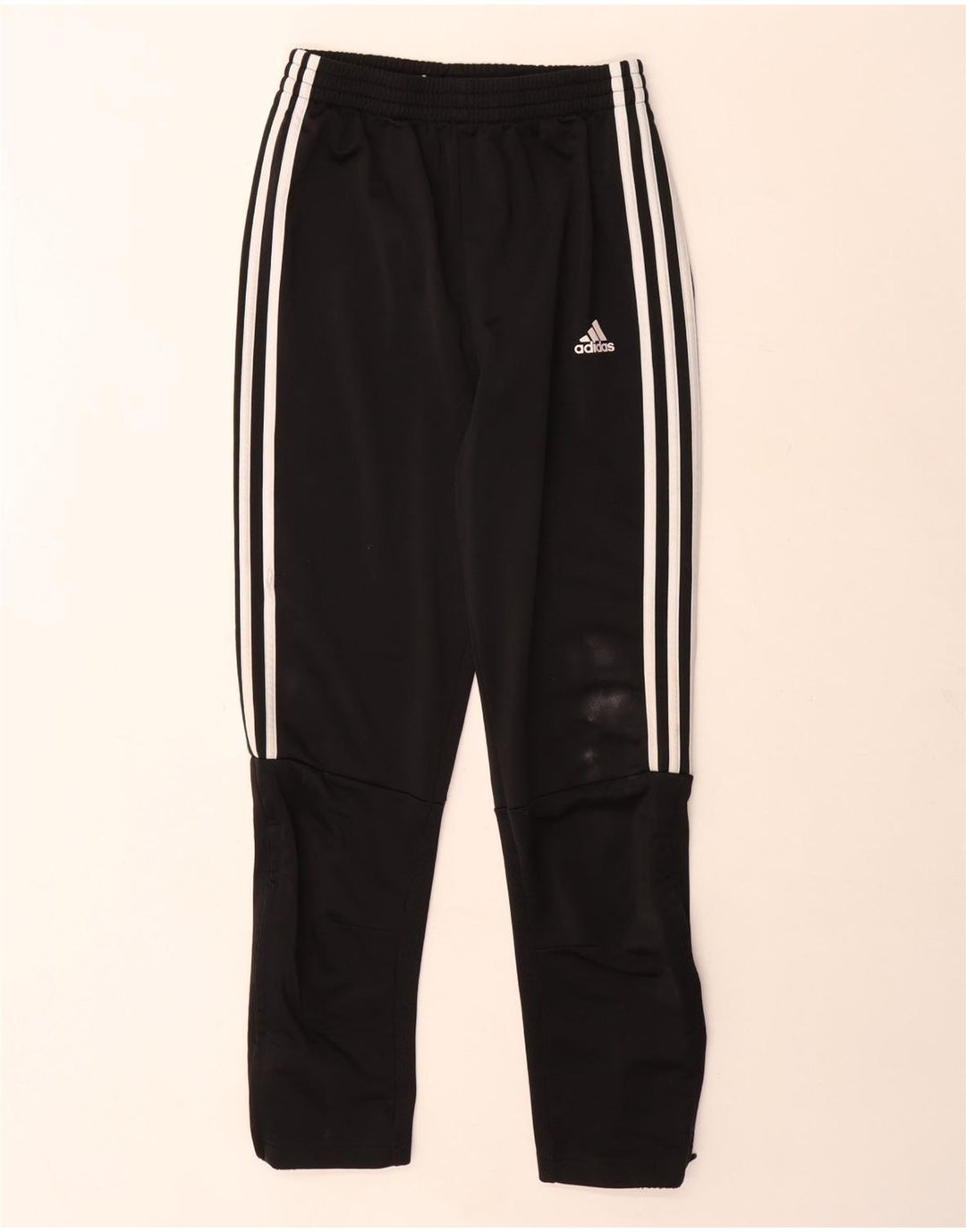 Pantaloni della tuta da ragazzo Adidas 13-14 anni in poliestere nero
