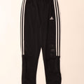 Pantaloni della tuta da ragazzo Adidas 13-14 anni in poliestere nero