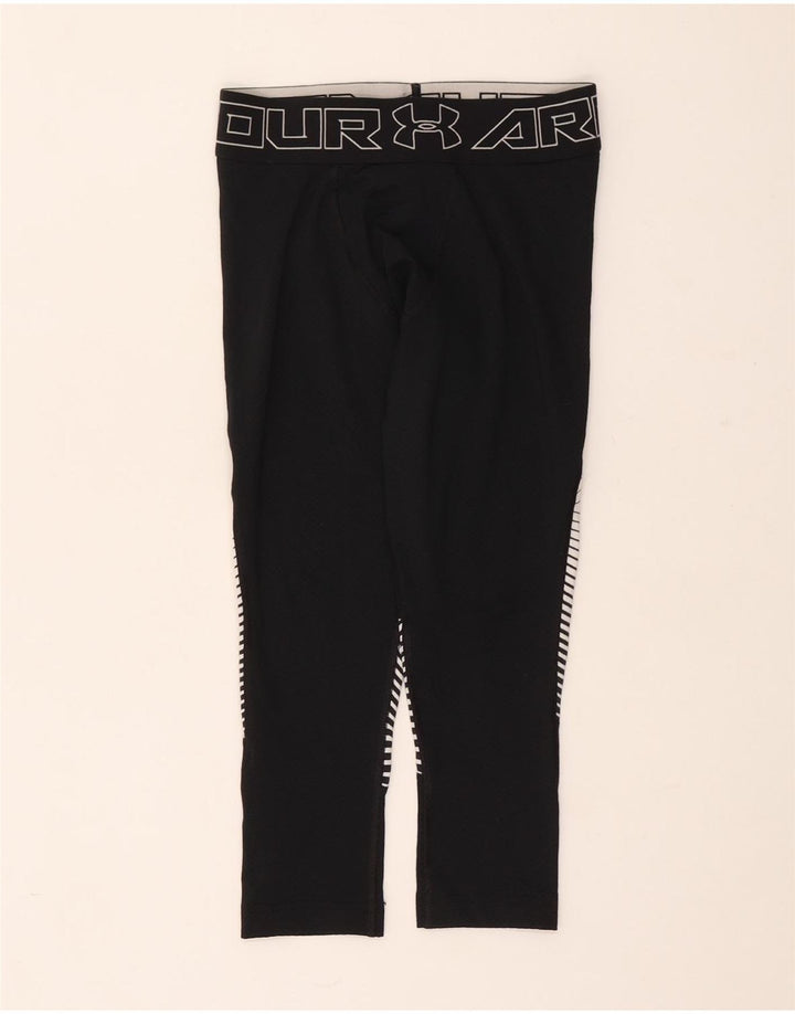 Leggings Capri da donna Under Armour UK 10 piccoli neri geometrici
