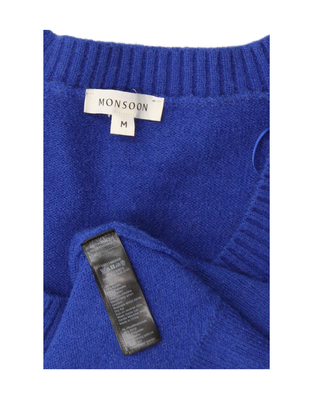 Canotta da donna Monsoon UK 14 Acrilico blu medio