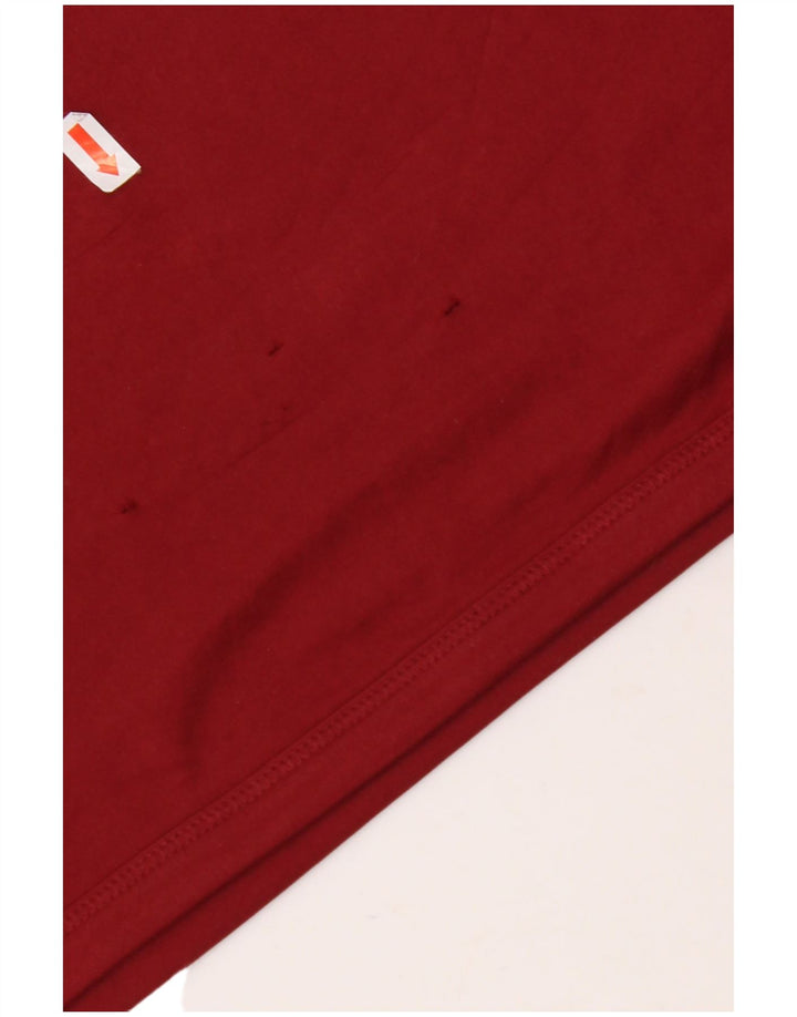 Top grafico da uomo KAPPA manica lunga 2XL poliestere marrone