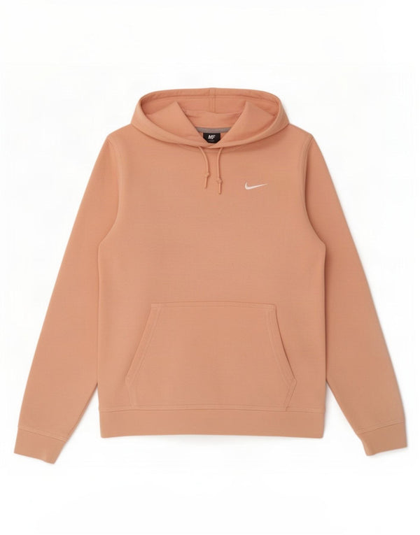 Felpa con cappuccio da uomo Nike in cotone rosa medio