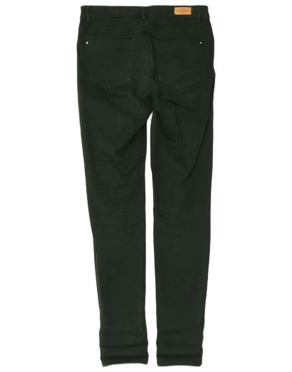 Jeans skinny Trafaluc da donna Zara EU 40 medio W30 L31 cotone verde