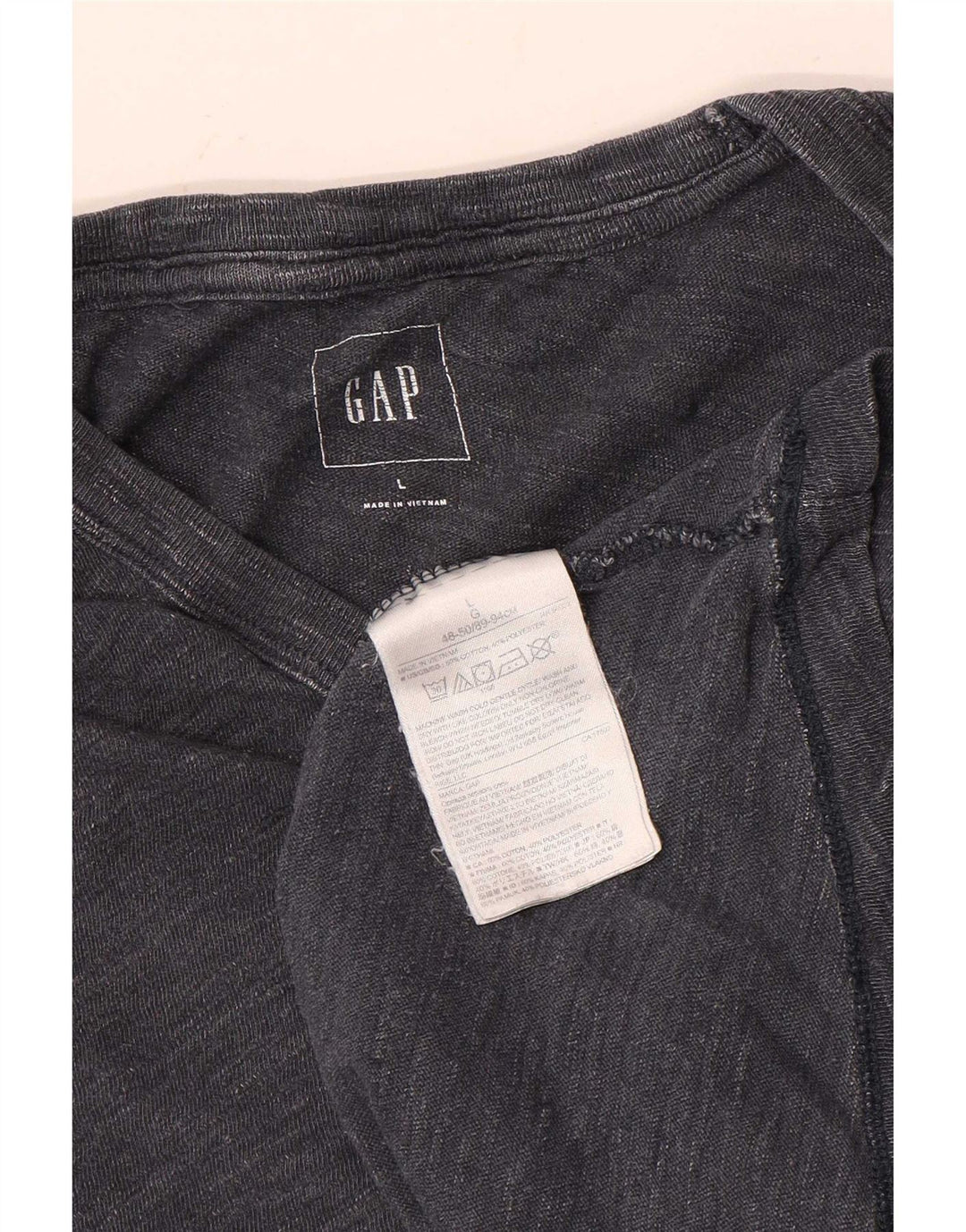 Gap T-shirt da uomo Top Large in cotone chiazzato grigio
