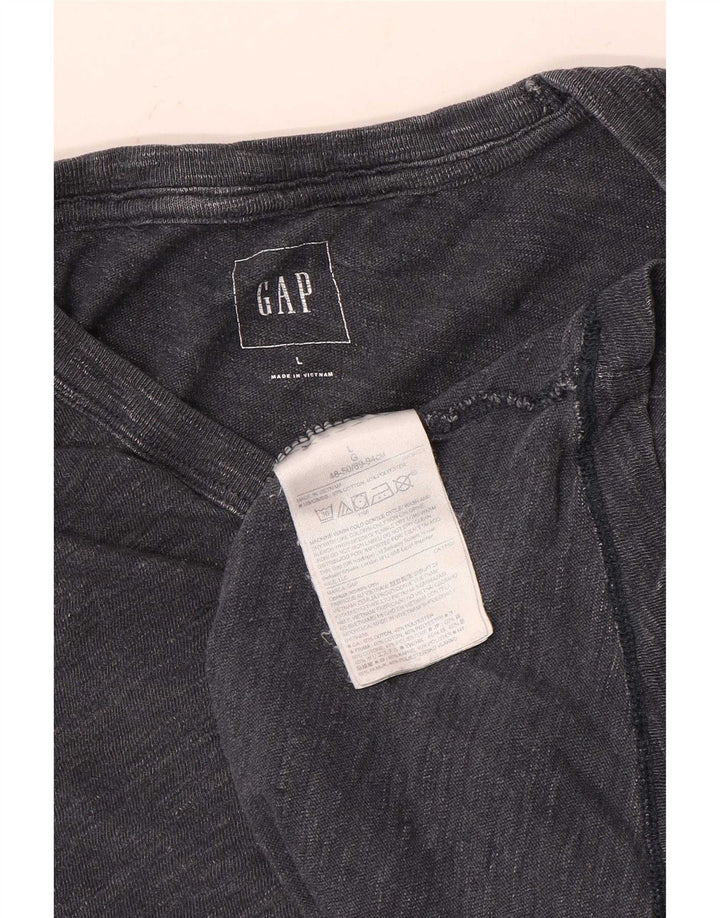 Gap T-shirt da uomo Top Large in cotone chiazzato grigio